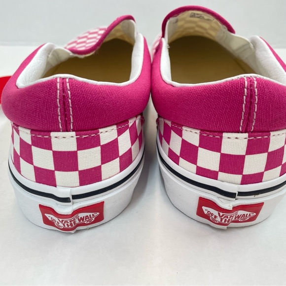 VANS Classic Slip-on Sneakers youth 7M pink/white - Picture 5 of 8